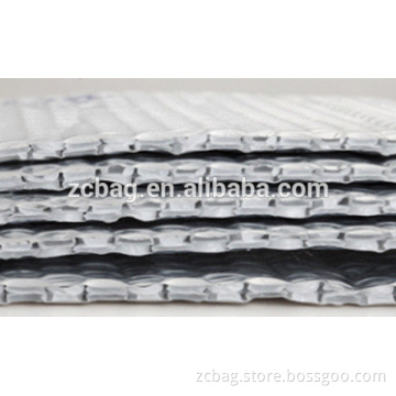 Fireproof Roof double side pure Aluminium foil double Bubble construction thermal Insulation material